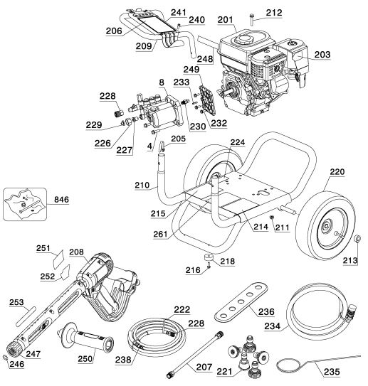 DPD 3000lC parts breakdown